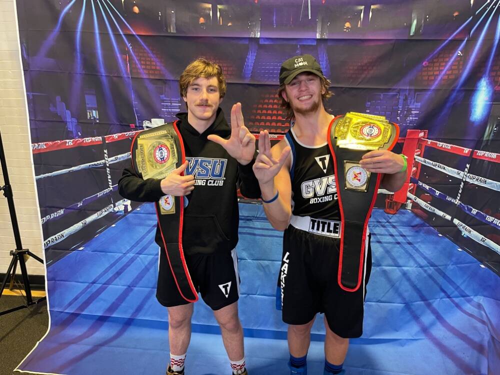 Lucas Malloy and Bautista Ballesty are National Boxing Champions!